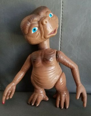 Rare Vintage 1980 E.  T.  The Extra Terrestrial Action Figure Made In Taiwan 6 " Et