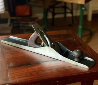 Restored Antique Vintage Stanley No.  7 Jointer Plane (pre - Lateral Type 4)