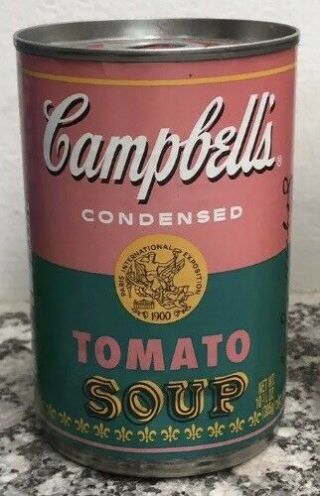 Andy Warhol Campbell’s Tomato Soup Can - 50th Anniversary Still