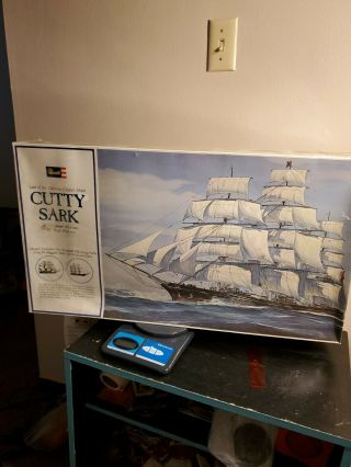 Vintage 1974 Revell H - 399 Cutty Sark Clipper Ship Model Kit - 1/96 Scale