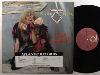 Twisted Sister Stay Hungry Atlantic Lp Vg,  Promo