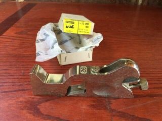 Vintage Stanley No 92 Rabbet Plane With Box; England