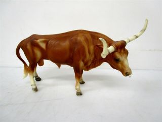Vintage Breyer 7s Traditional Texas Longhorn Bull