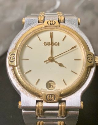 Authentic Gucci 9000m Swiss Made Stainless Steel Watch Deals Gifts Buy