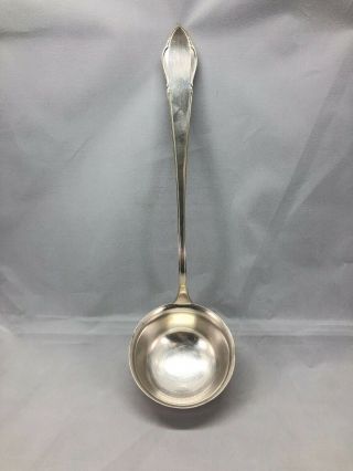 Vintage Silverplated Serving Soup Ladle Wmf40 A Germany