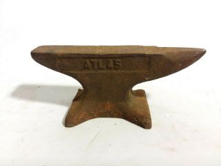 Antique Miniature Anvil Atlas Co