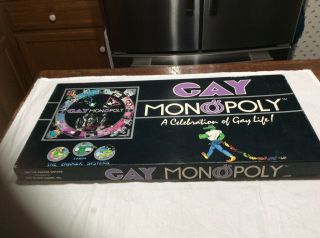 Gay Monopoly Parker Sisters A Celebration Of Gay Life Vintage 1983 Rare Game
