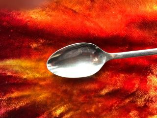 VINTAGE FORD MOTOR COMPANY DINING STAINLESS ICED TEA SPOON ONEIDACRAFT 2