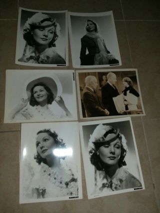 6 Elizabeth Allen Vintage 8 X 10 Black & Movie Press Photos Ds 495