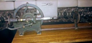 Antique Post Mount Hand Crank 107 Champion Blower & Forge Co.  Drill Press