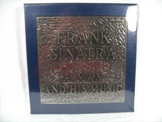 Frank Sinatra,  A Man And His Music.  Promo Lp,  Book Set.  Still.