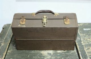 Vintage Industrial Kennedy 1017 Cantilever Tool Box