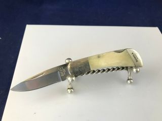 Bear Mgc U.  S.  A Shinola Detroit Lockback Pocket Knife With Handle