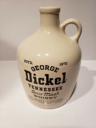 George Dickel Whisky Jug - Tennessee - 1 Of Series - 1976