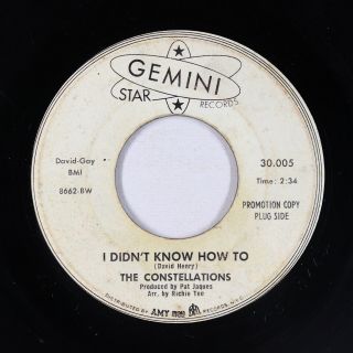 Northern Soul 45 - Constellations - I Didn 