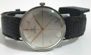 Vtg Omega Automatic - Ref.  151012 - Stainless Steel - Cal 552 - Perfect - Men 