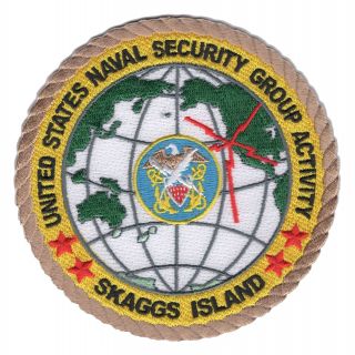 Naval Security Group Activity Skaggs Island Patch