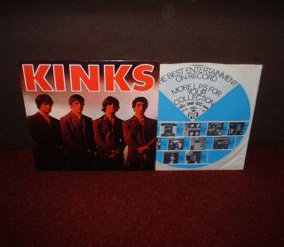 The Kinks 1st Lp 1964 Pye Mono 1st Press,  Inner Brilliant Example For Once