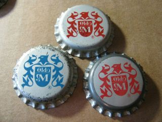 3 Dif Old Milwaukee Vintage Pl Era Beer Caps Crown Milwaukee Wisconsin Wi Wis
