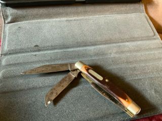 Vintage Schrade Old Timer 1940 Trapper Knife C6