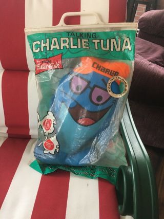 1960 Charlie Tuna By Mattel Seal Pull String Not Comes With Advertisemen