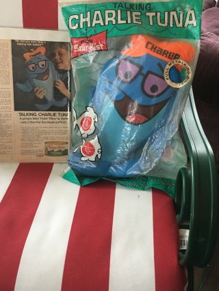 1960 Charlie Tuna By Mattel Seal Pull String Not Comes With Advertisemen 3