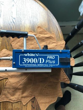 Vintage White’s 3900/D Pro Plus Professional Series Metal Detector - 3