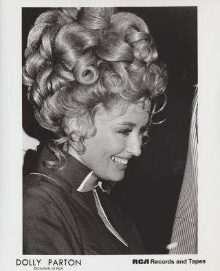 Vintage Press Photograph - Dolly Parton - Rca Records Photo