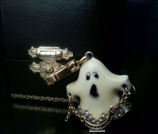 Juicy Couture Vintage 2005 Ghost Charm Extremely Htf With Tagged Box