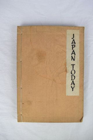 Japan Today Pictorial Guide Dr.  Shodo Taki M.  A.  Ph.  D.  Soft Cover Book 1948