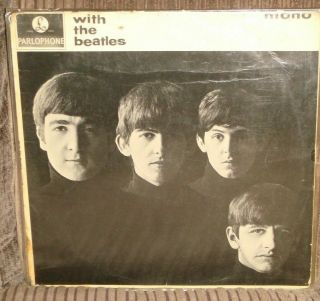 The Beatles - With The Beatles - Mono - Vinyl Lp Record Album - 1963 - Pmc1206
