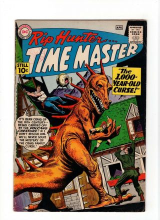 Rip Hunter… Time Master 1 Vintage Dc Comic Key 1st Issue Silver Age 10c