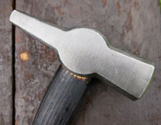 Exc 2.  2lb Swedish " Cross Pein " Hammer Knife Metal Blacksmith Anvil Vintage Nr