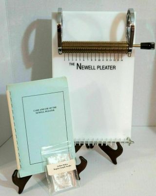 Vintage Newell Pleater - 16 Needle Rows - By Pleat Tech Inc