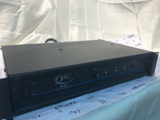 Vintage Qsc Mx - 700 Mx700 Professional Stereo Amplifier Rack Mount Ready