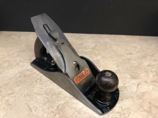 Vintage Stanley No.  4 - 1/2 Smooth Hand Plane - 4 1/2 Wide Body