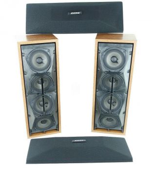 Vintage Bose 402 - W Speakers Professional Loudspeakers Set Of 2