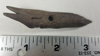 Eskimo Inuit Artifact Toggle Harpoon Early Dorset 2800 Bpe