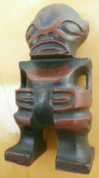 Vintage Maruesas Islands Tiki Figure Collectors Item Polynesia