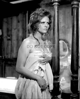 Claudia Cardinale In " Once Upon A Time In The West " 8x10 Publicity Photo (da952)