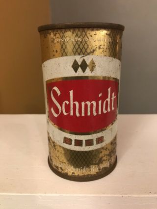 Schmidt City Club Beer Ss Flat Top Can,  Jacob Schmidt,  St.  Paul,  Minnesota 1957