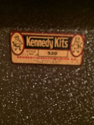 Vintage Kennedy 520 Machinists Tool Chest 7 Drawer Steel Tool Box w/ KEY 20x14x9 2
