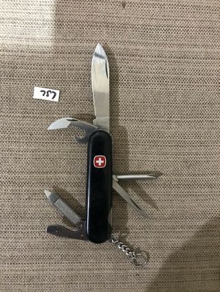 Wenger Swiss Army Knife 85mm Highlander - Black Scales - Discontinued - Nr757