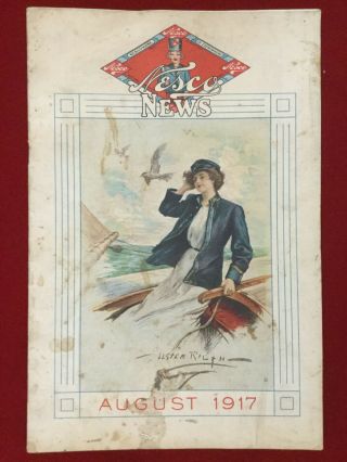 Advertising Monthly Dealer Flyer " Nesco News " - Dated August 1917