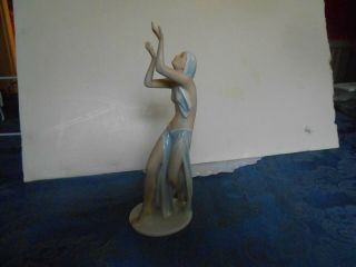 Rosenthal Art Deco Rare Figure " Prayer Dancer " Outstanding Look Wow