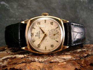 1958 Solid Gold Record (longines) 107 Vintage Retro 28mm Midsize Watch