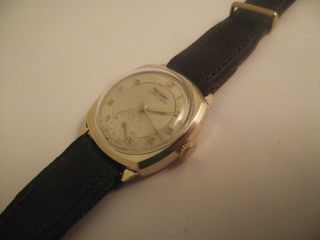 Stunning Vintage Solid 9ct Gold Rotary - Sports Gents Watch