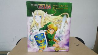 The Legend Of Zelda Manga Box Set - Viz Media,  Volumes 1 - 10 - Factory