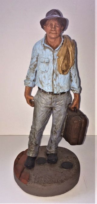 Michael Garman Sculpture " The Traveler "