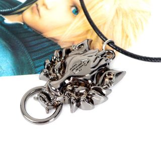 Anime Final Fantasy Vii Strife Fenrir Cloudy Wolf Pendant Necklace Cosplay Gift